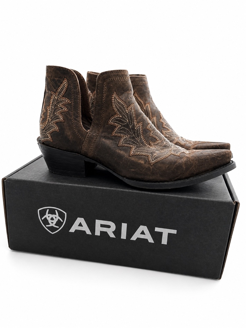 Ariat Dixon Low Heel Booties - Snip Toe